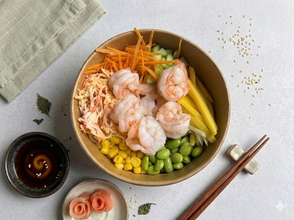 Shrimp Poke Bowl