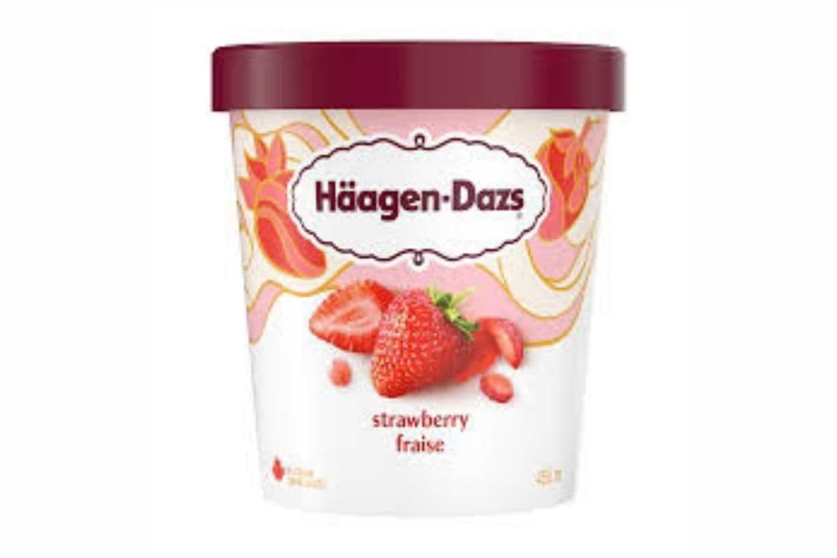 Häagen-Dazs Ice Cream Strawberry (450 ml)