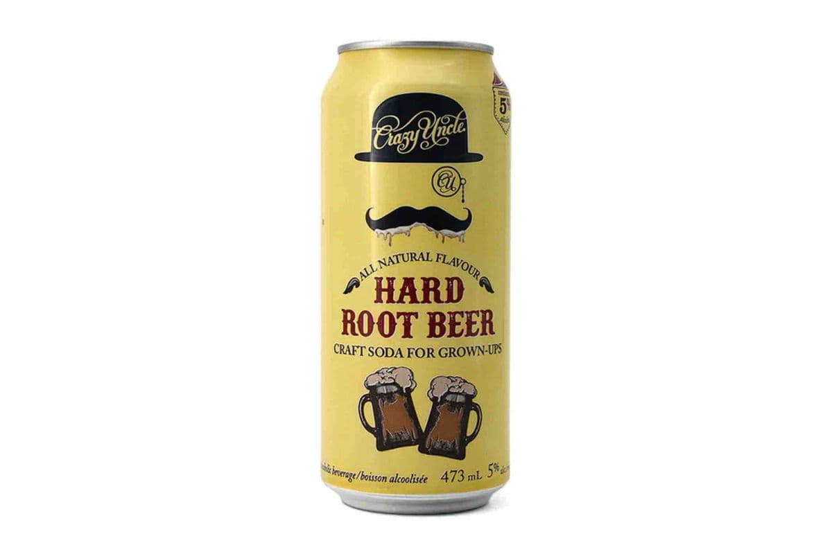 Crazy Uncle Hard Root Beer (1 x 473mL Can)