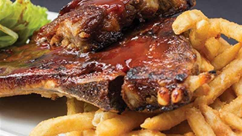 Rib (1/2) and Wing (1 lb) Combo