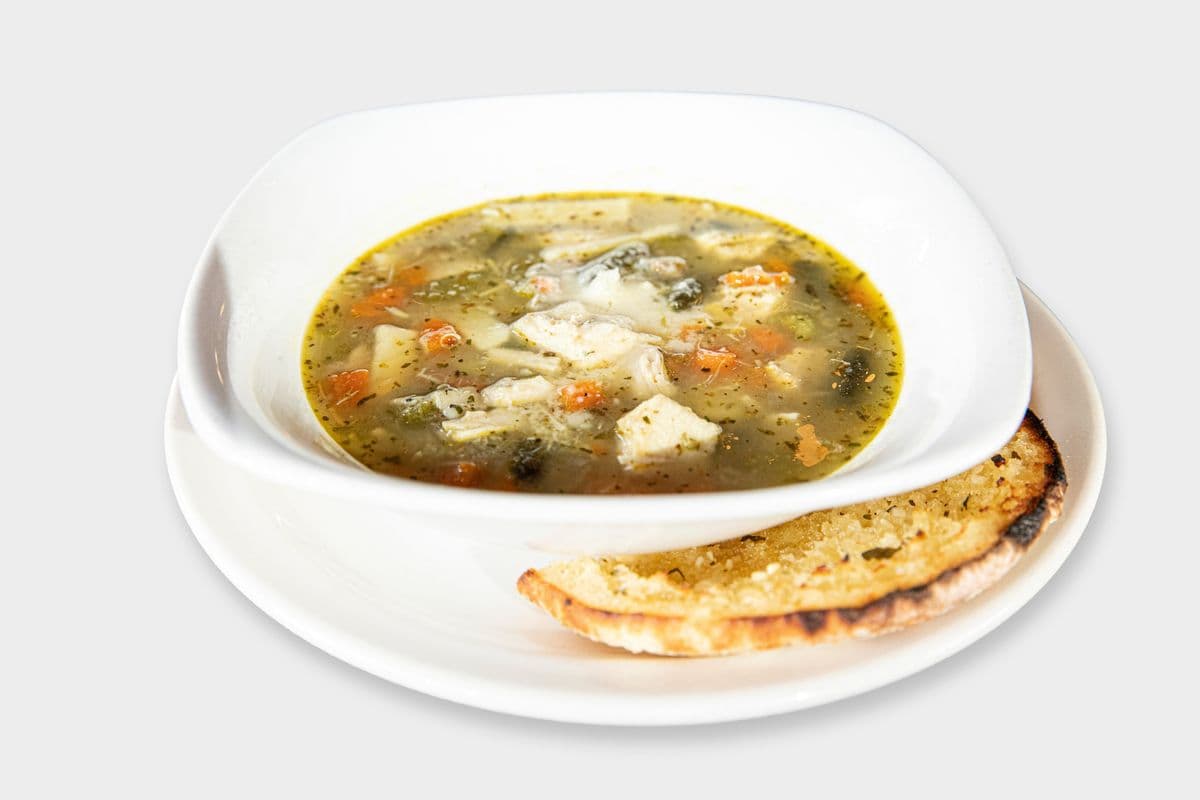 Italian Chicken & Pasta Soup