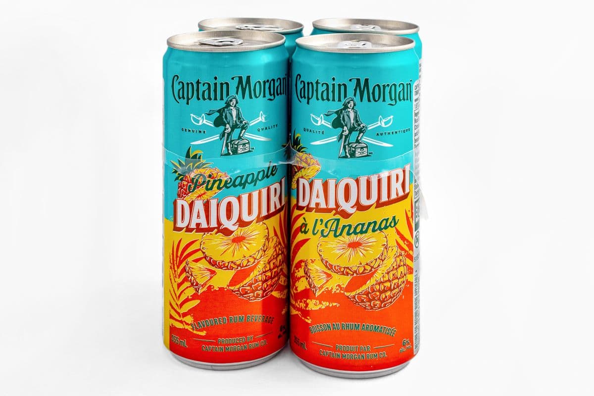 Captain Morgan Pineapple Daiquiri (4 x 355 ml Cans)