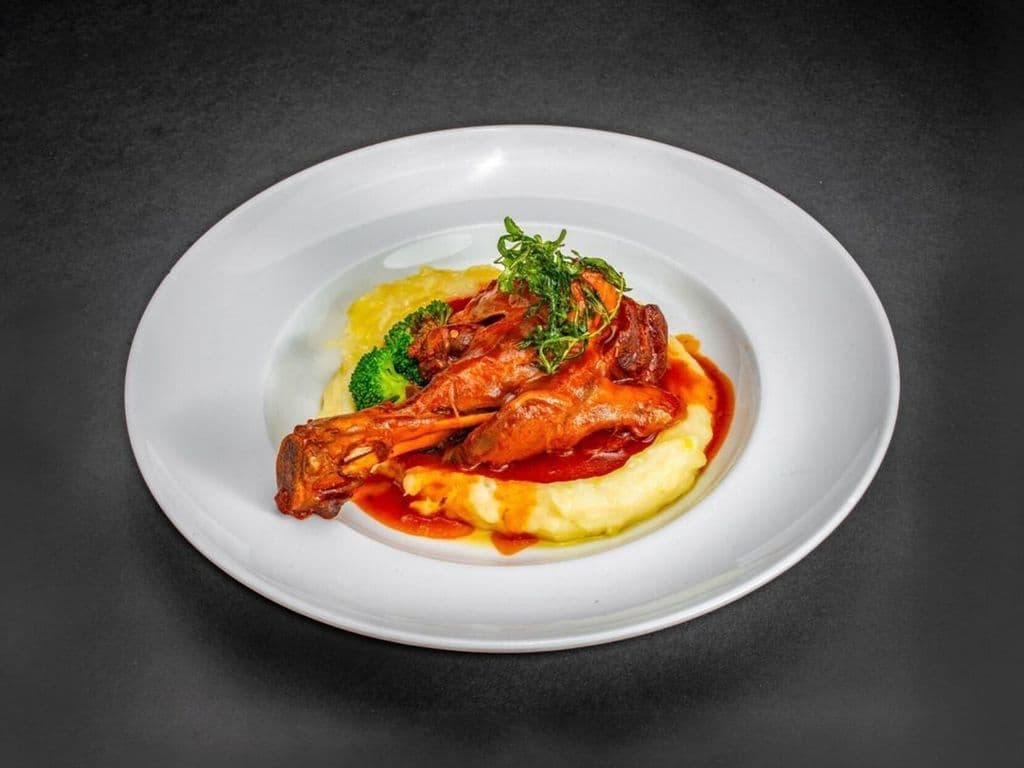 Slow Braised New Zealand Lamb Shank
