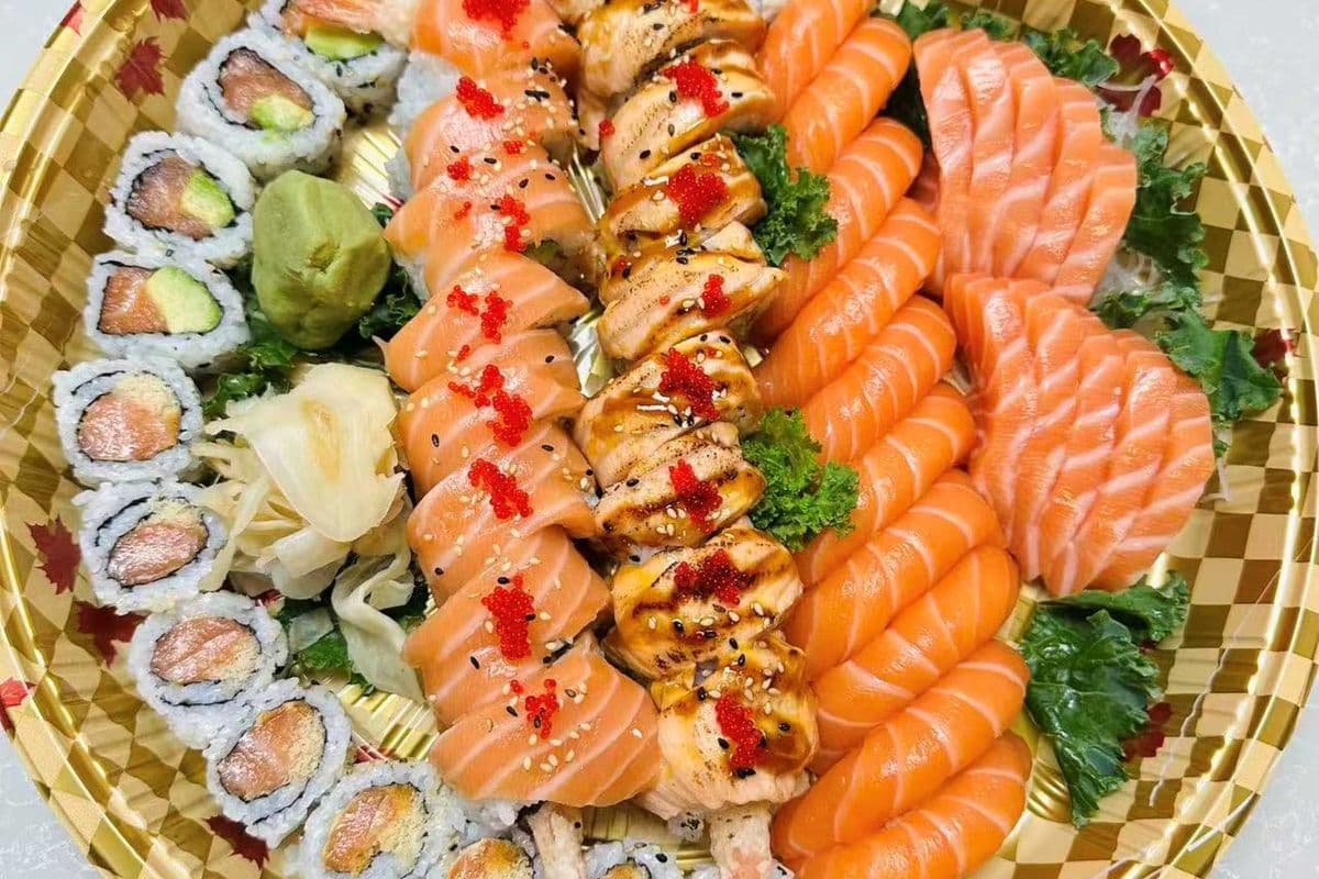 P1 All Salmon Tray 54pcs