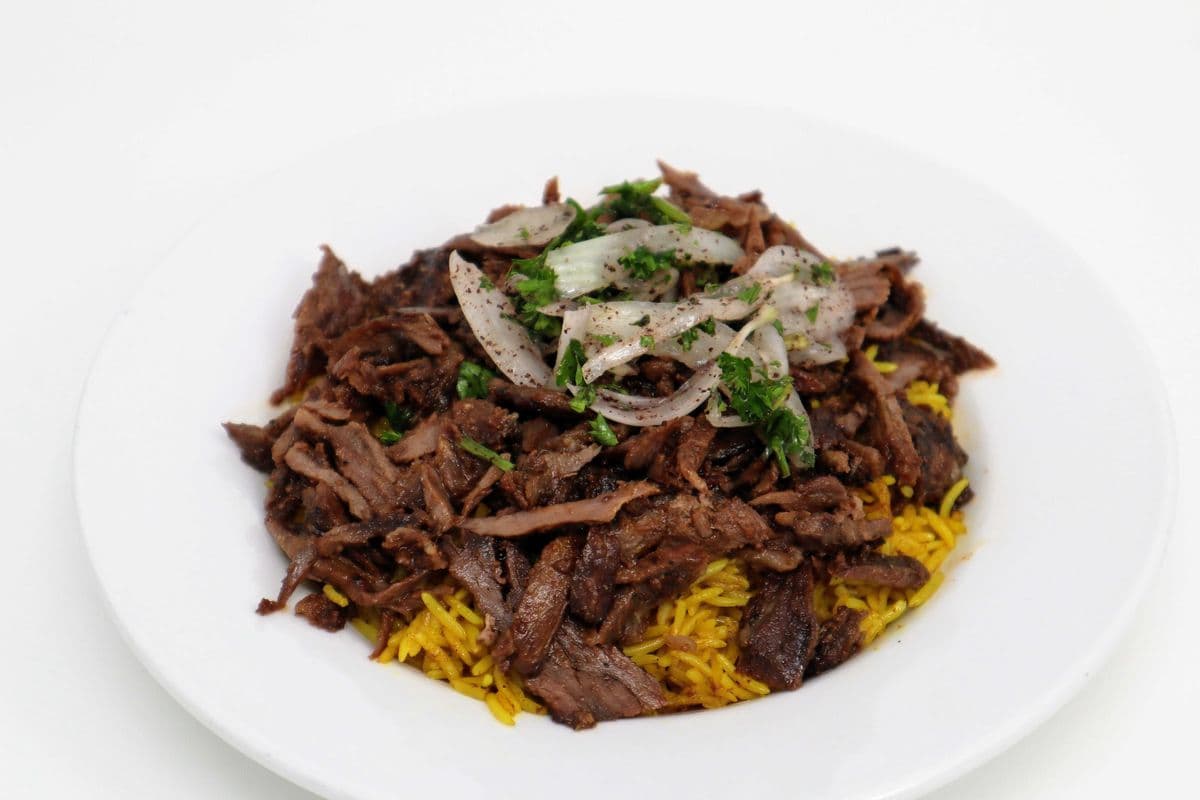 Large Beef Shawarma Ricebowl