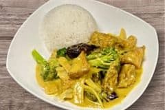 612. Com Dau Hu Xao Cari Va Mang, Ca Tim, Bong Cai