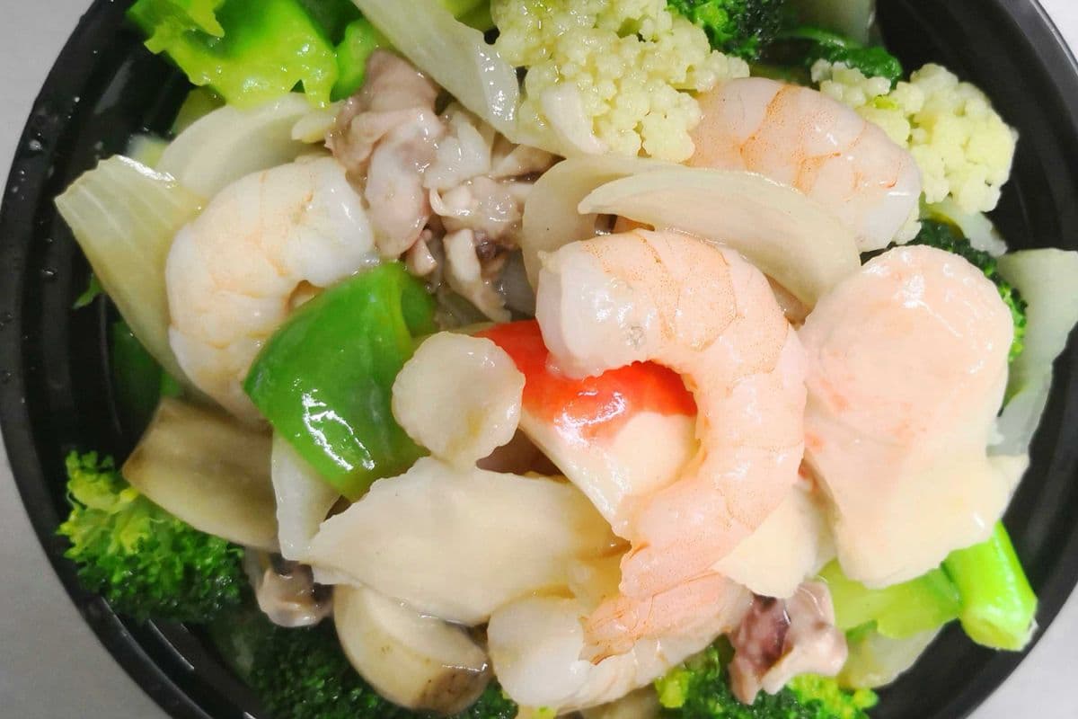 Seafood with Mixed Vegetables
