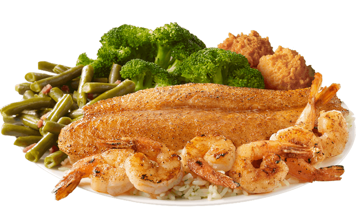 Grilled White Fish & Shrimp