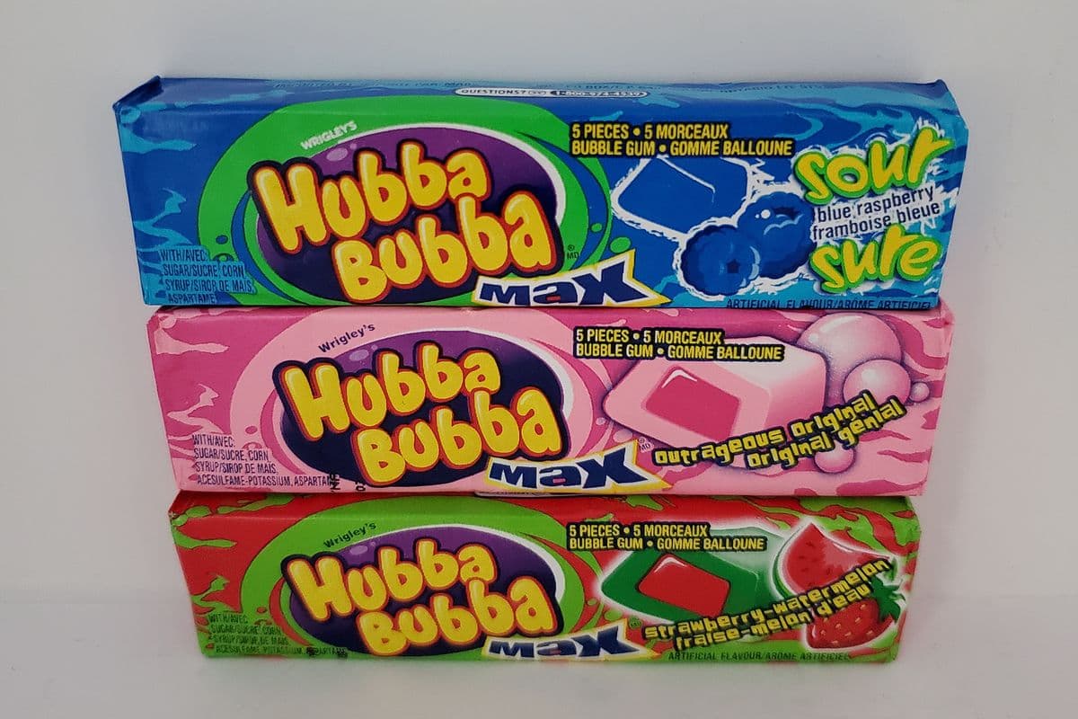 Hubba Bubba Bubblegum 5's (Assorted Flavors)