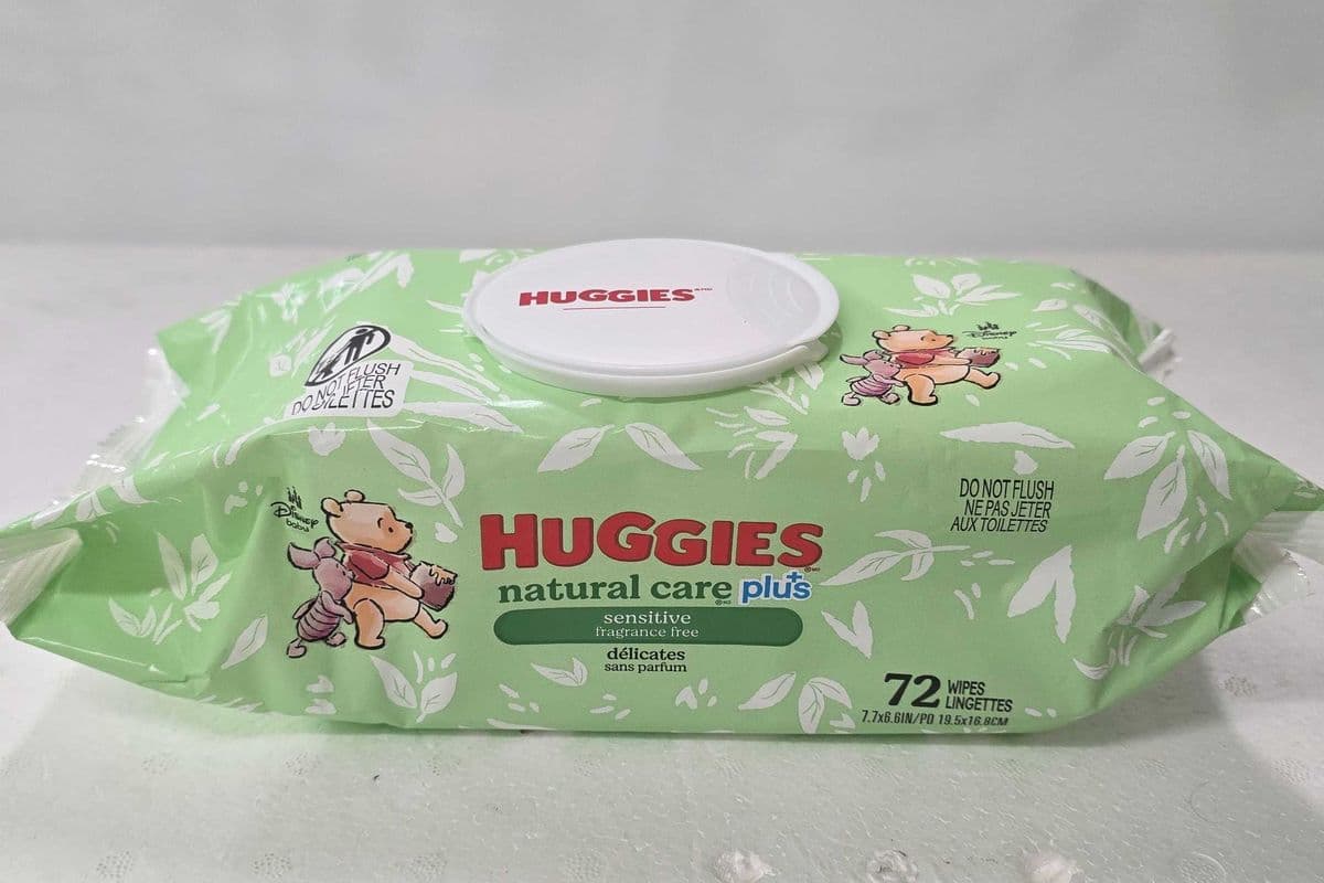Huggies Natural care plus (72 wipes)
