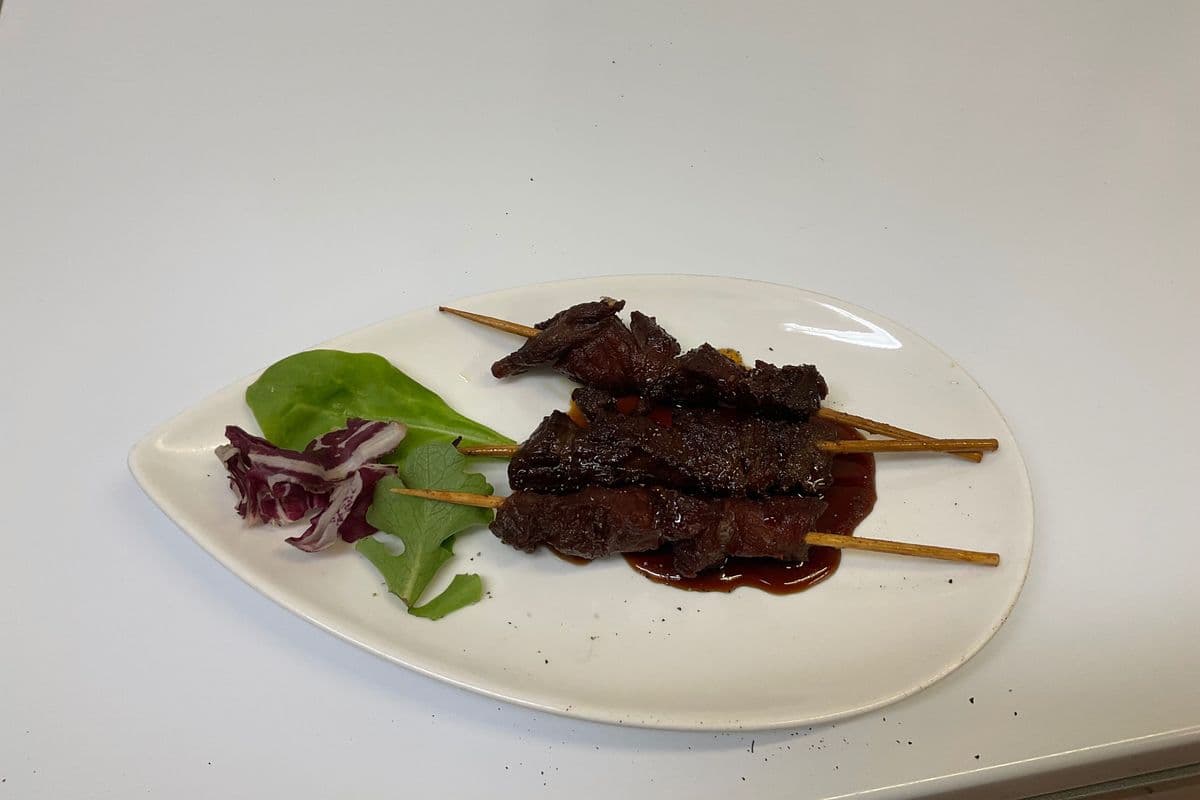 Beef Teriyaki On Stick (3pcs)
