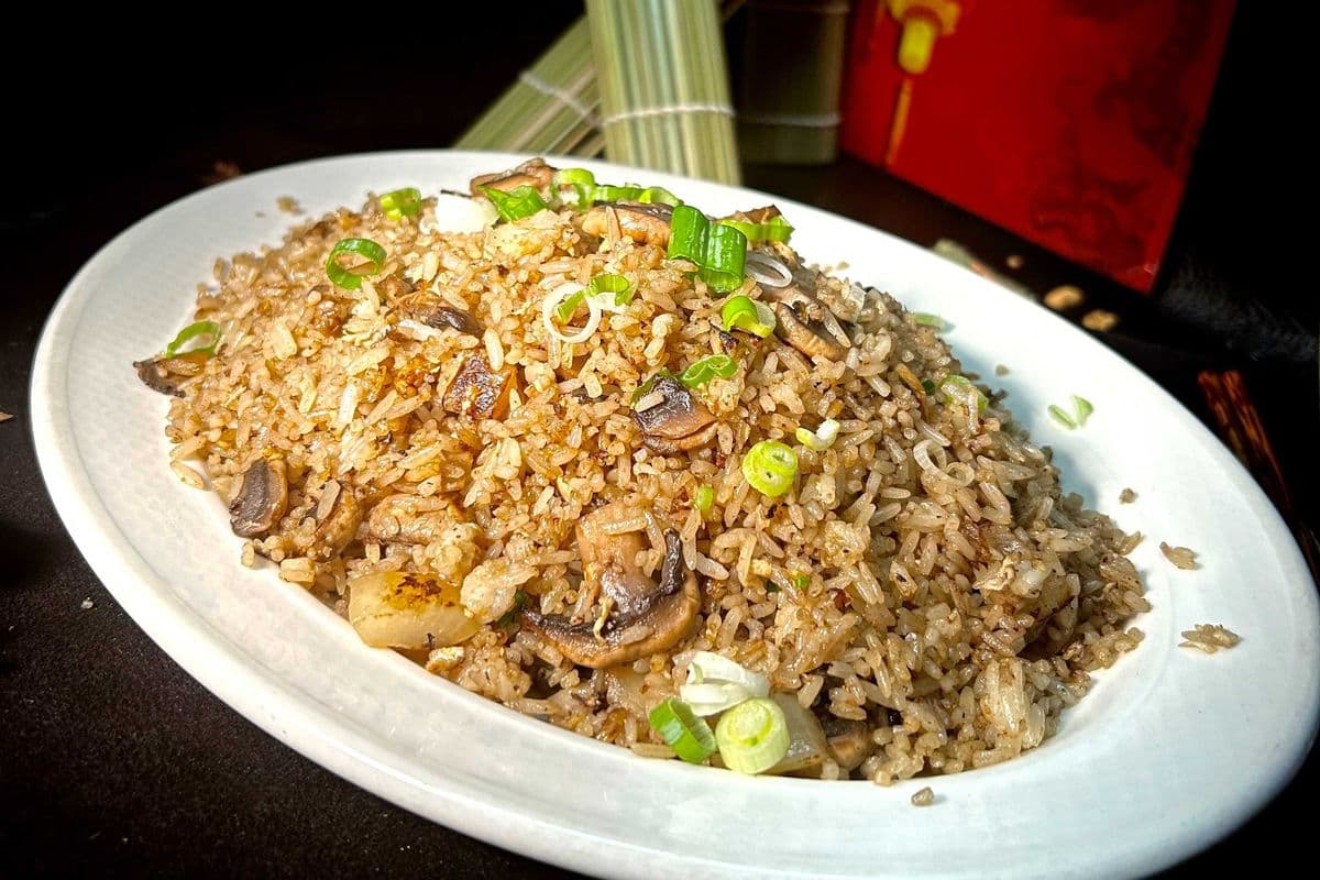 Mushroom Fried Rice