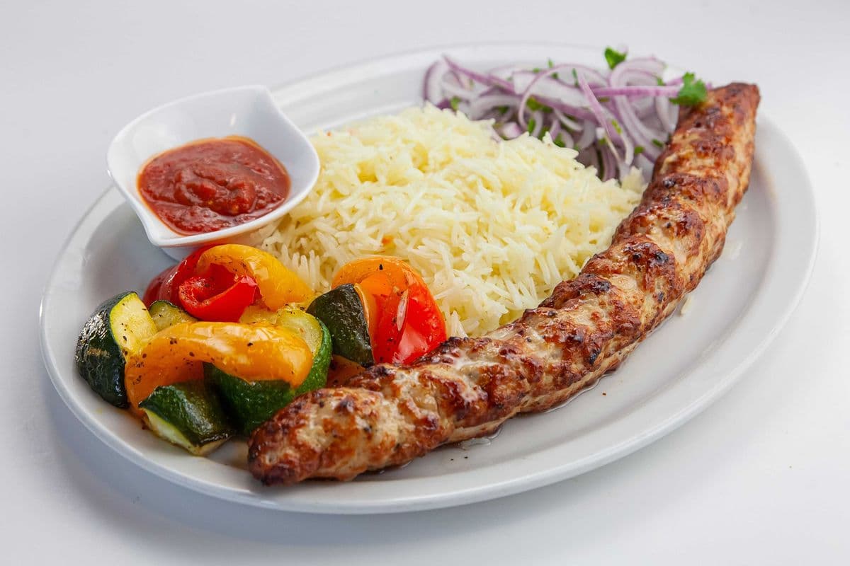 Chicken Lula Kebab Meal