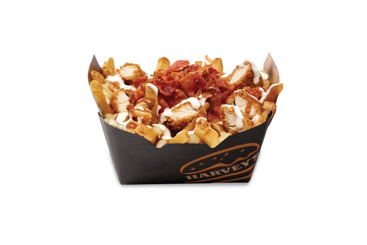 Poutine poulet bacon Ranch / Regular Chicken Bacon Ranch Poutine