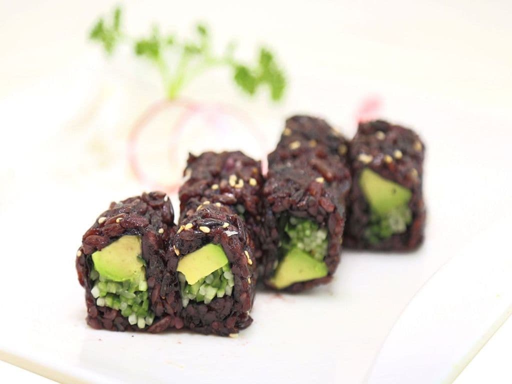 91B brown rice acocado & cucum