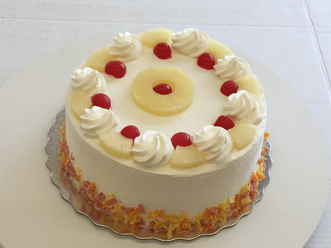 8" Vanilla Pineapple Cake
