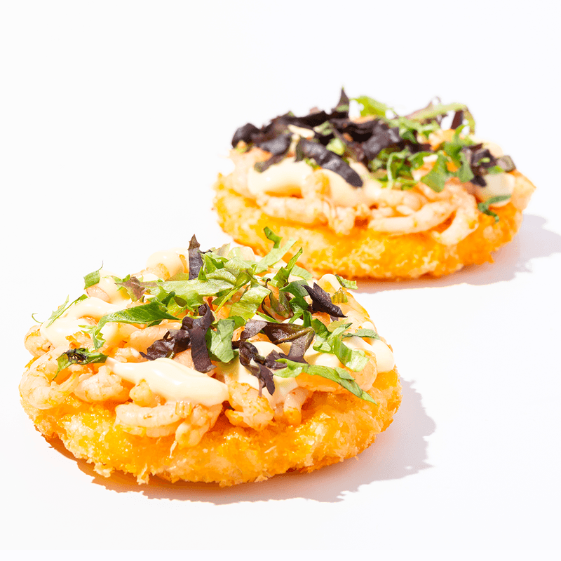 SUSHI PIZZA CREVETTES / SHRIMP SUSHI PIZZA