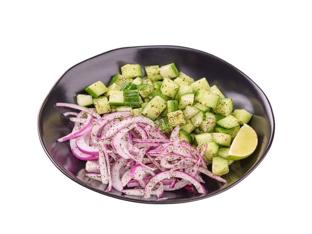 Onion Cucumber Salad