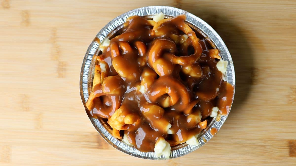 Curly Fry Poutine-Small