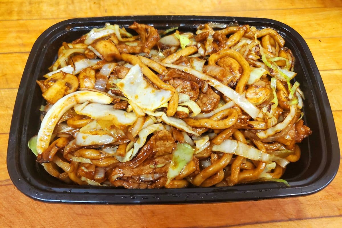 40A. Shanghai Noodles with Beef