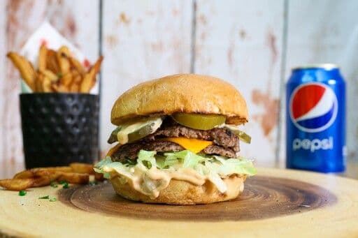 Le burger classique Mlle Inès