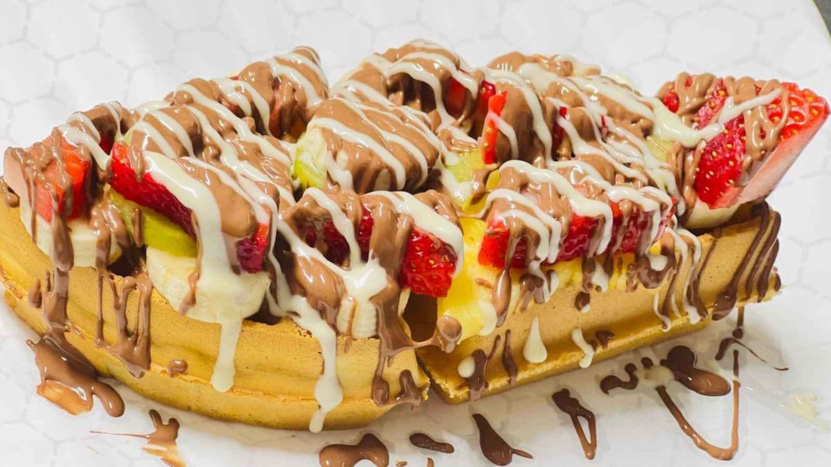 Fruity Bliss Waffle