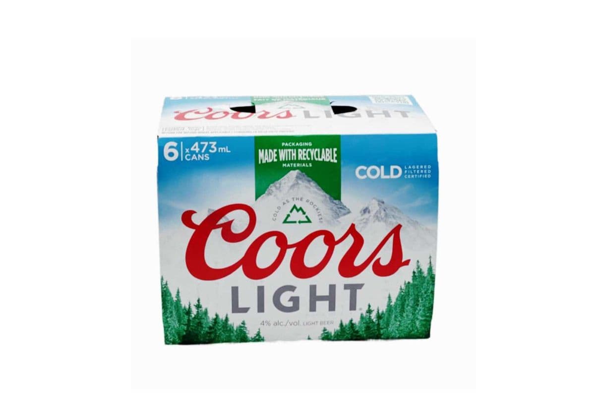 Coors Light (6 x 473 ml)