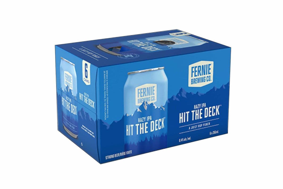 Fernie Brewing Hit The Deck Hazy IPA (6 x 355ml)