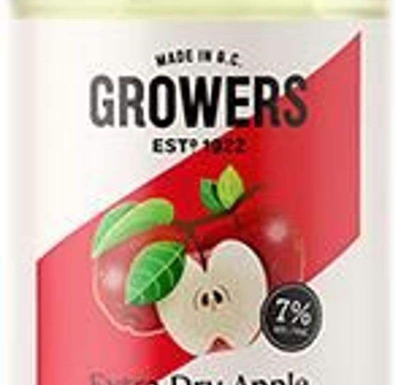 GROWERS EXTRA DRY APPLE CIDER 2L