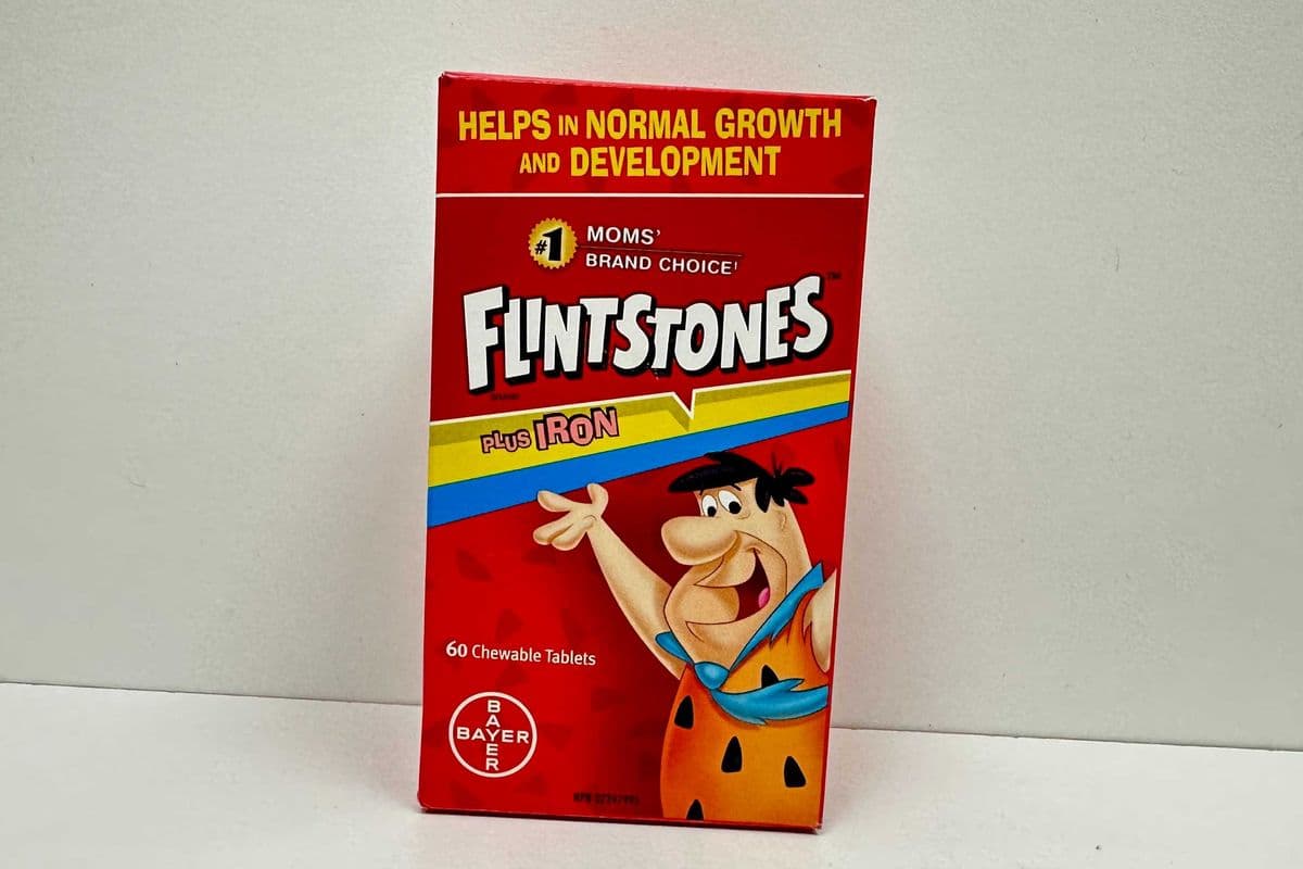 Flintstones Vitamin Plus IRON Chew Tabs (60)