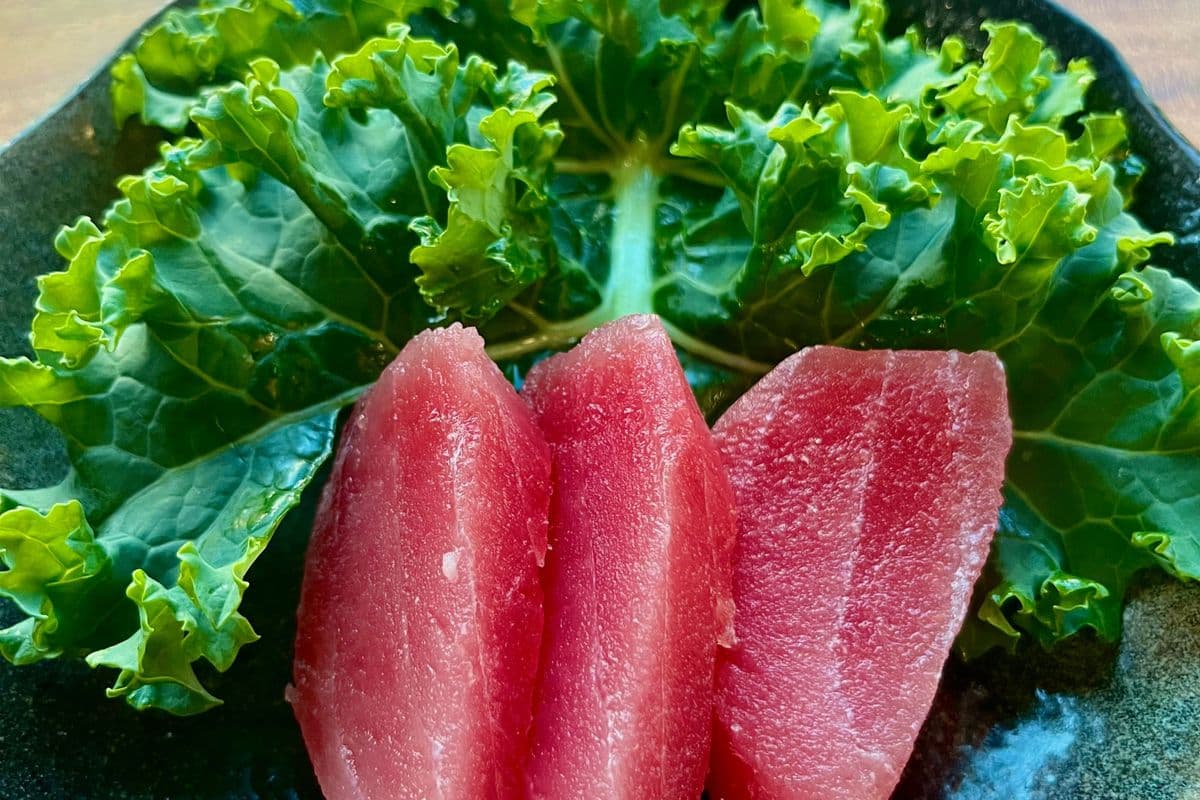 68B. Red Tuna Sashimi (3 pcs)