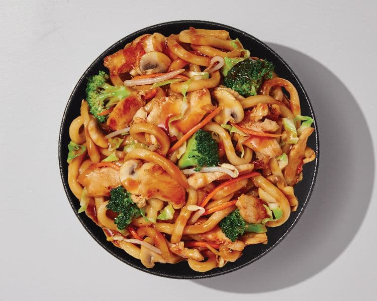 Chicken Teppanyaki with Noodles