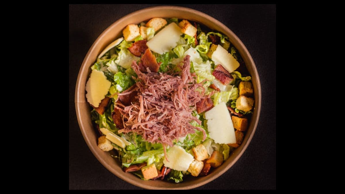 Salade César au canard