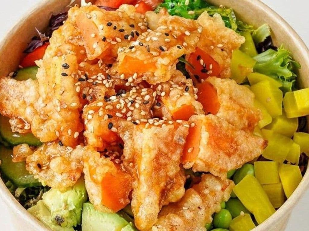 Bol poké végé-patate douce / Sweet Potato-Veggie Poke Bowl