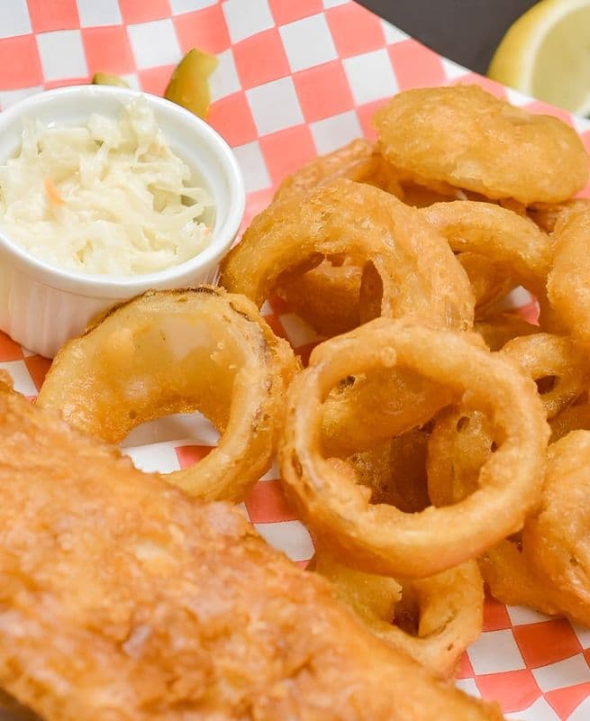 Cod & Onion Rings