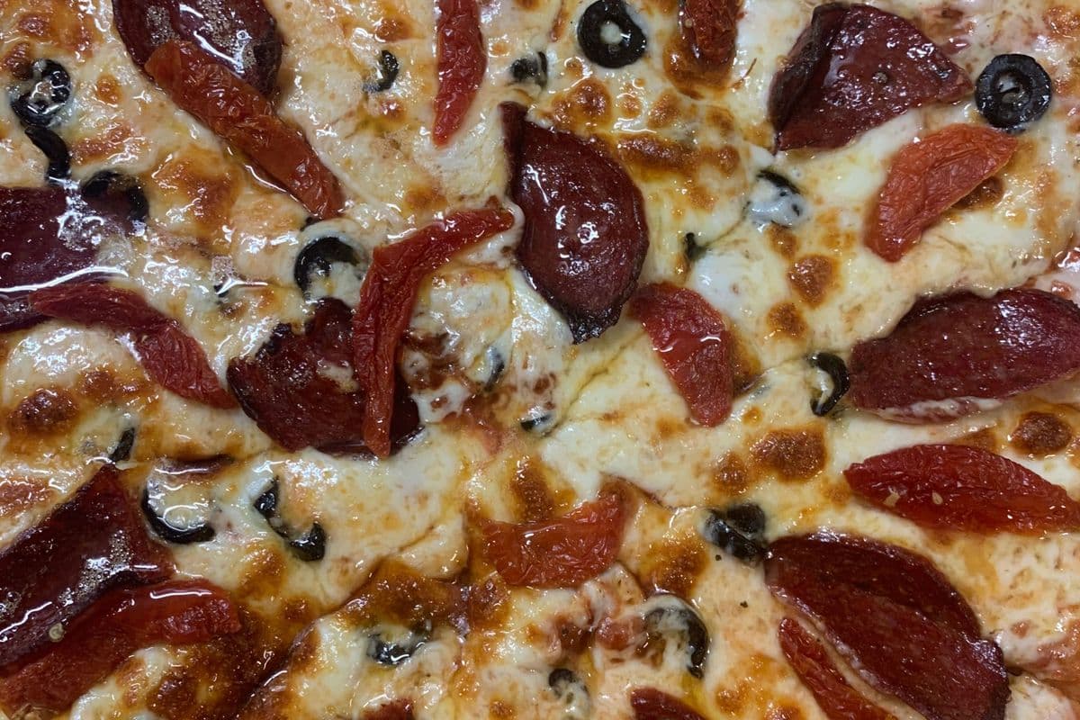 Medium Hot Honey Stinger Pizza