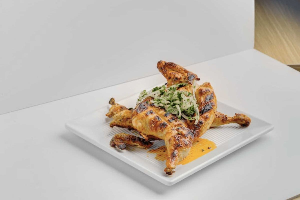 Half Charcoal Chicken