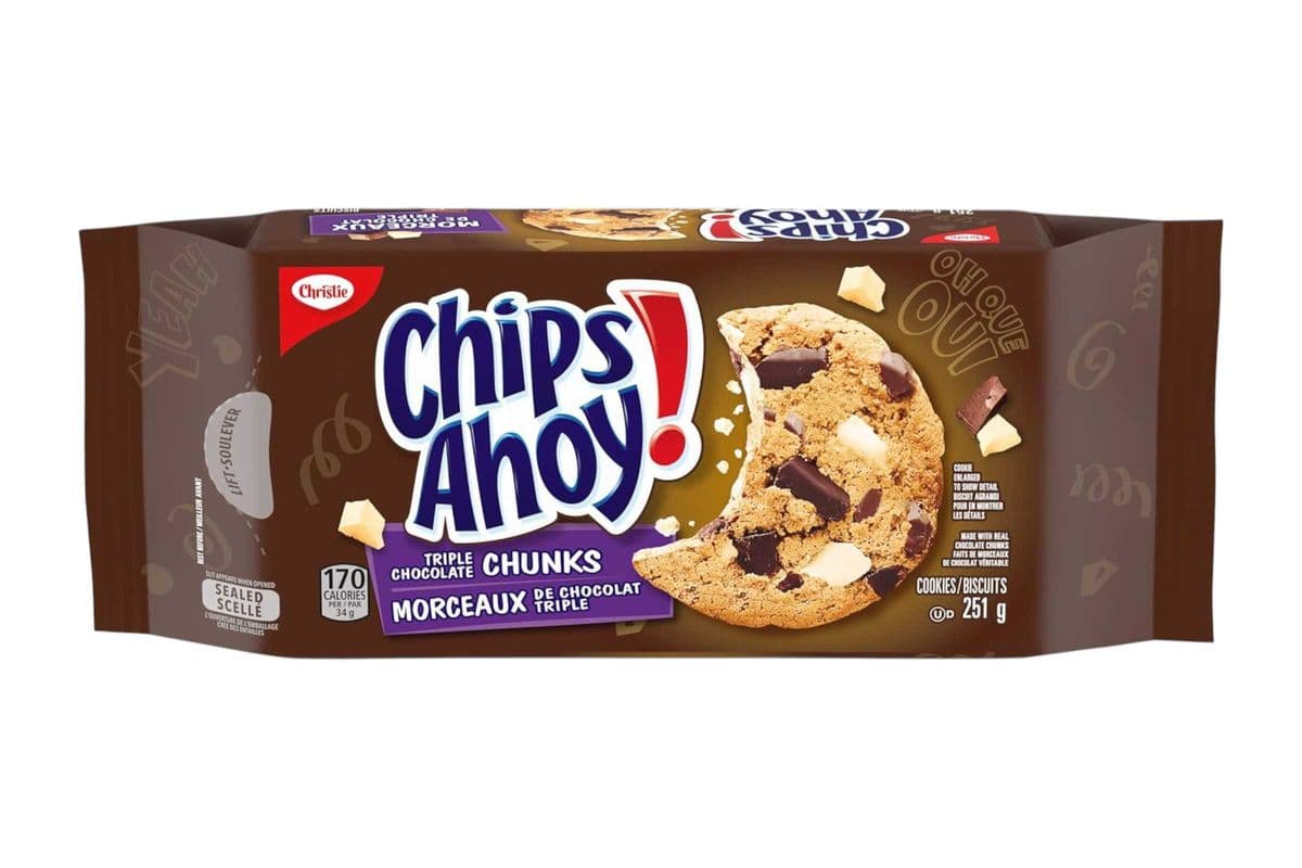 Chips Ahoy Triple Chunks (251gm) (170 Cal)