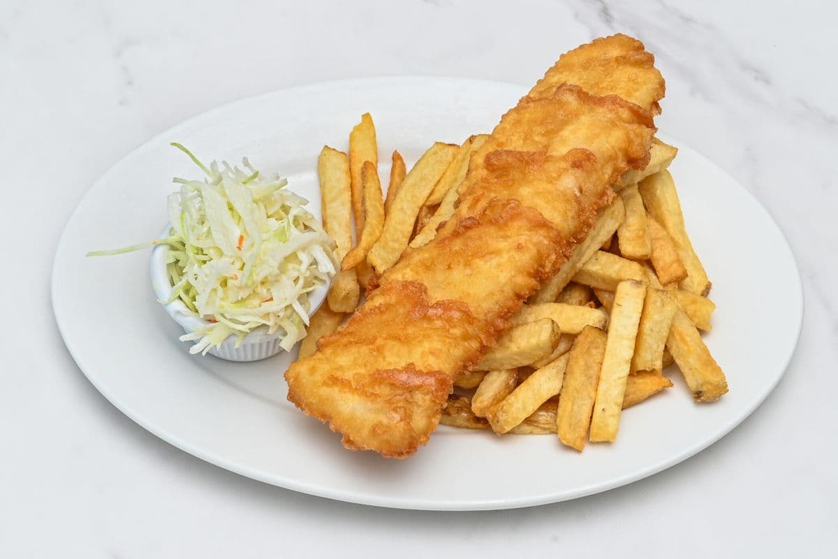 Fish and Chips (Wild Cod) with Tartar Sauce