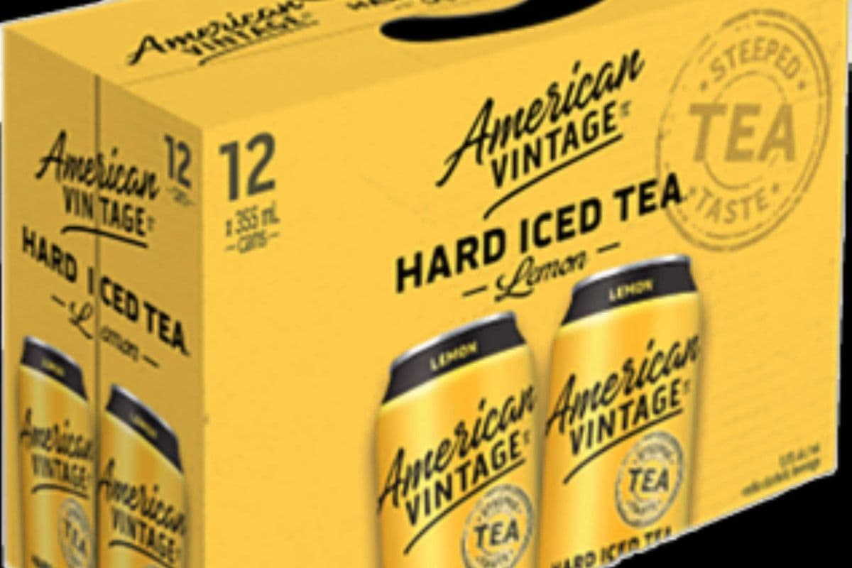 American Vintage Lemon Hard Iced Tea LTO SALE!! save $2.50 reg. $32.28 ends Aug. 31, 2026 (12 x 355 ml)