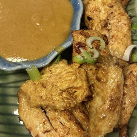 A3. Chicken Satays (4 pieces)