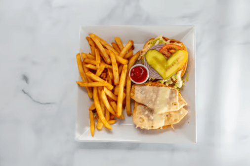 Fire-Grilled Chicken Burger