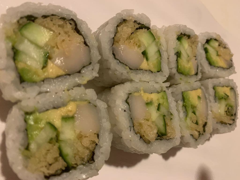 White Tuna Crunchy Roll