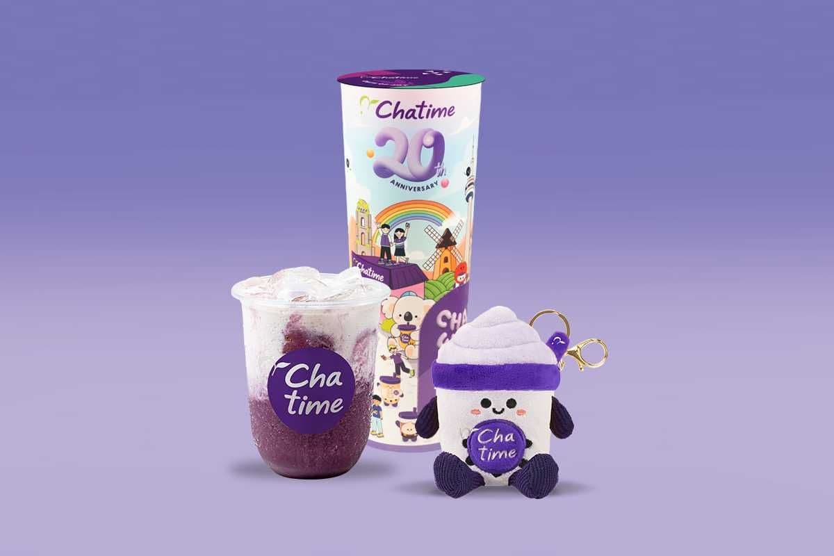 Taro Coconut Latte Blind Cup