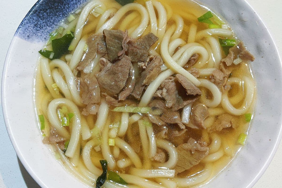 123. Beef Udon or Soba