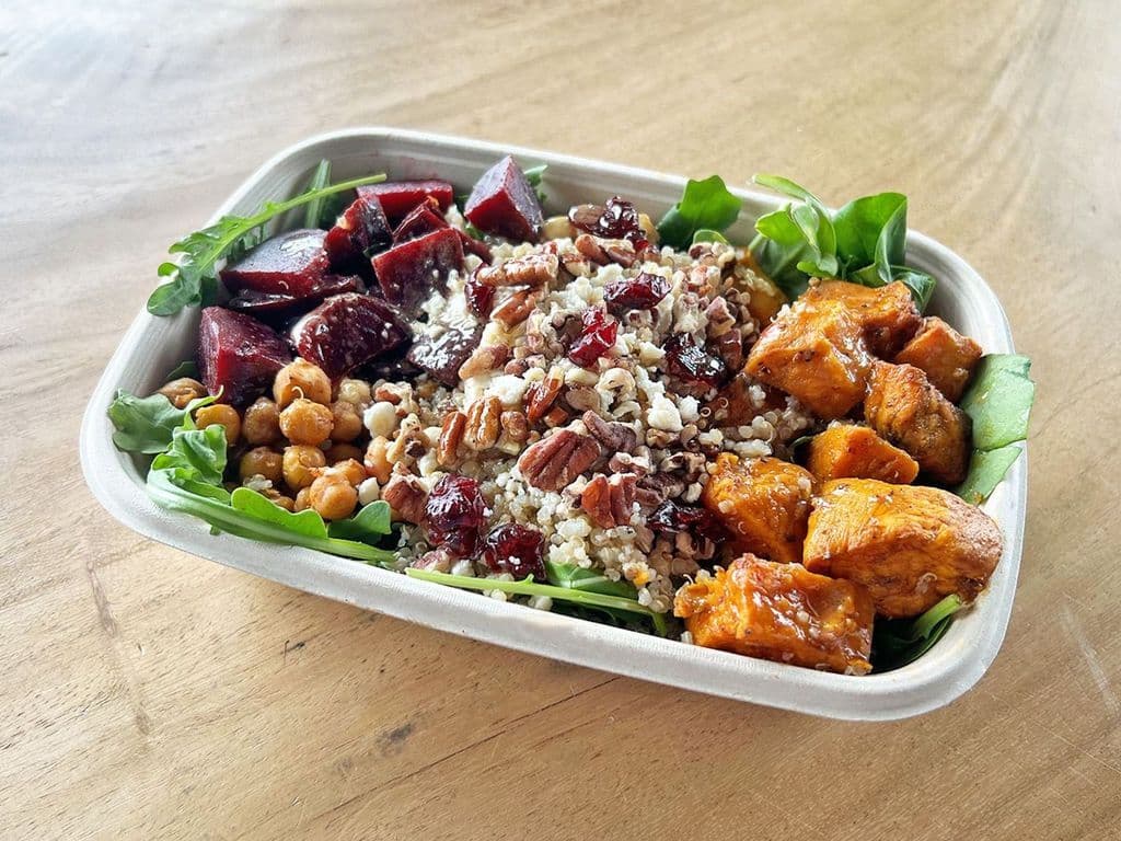 Roasted Veggie Quinoa Salad