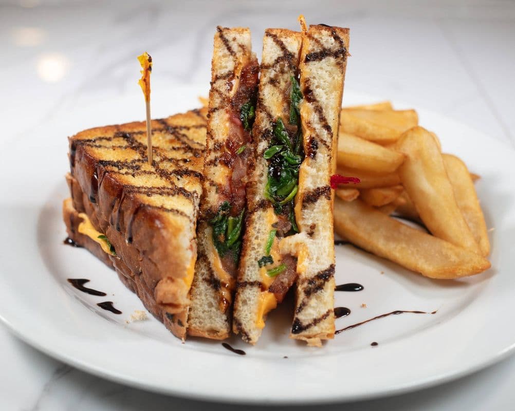 Grilled Cheese Melts-Tomato Basil