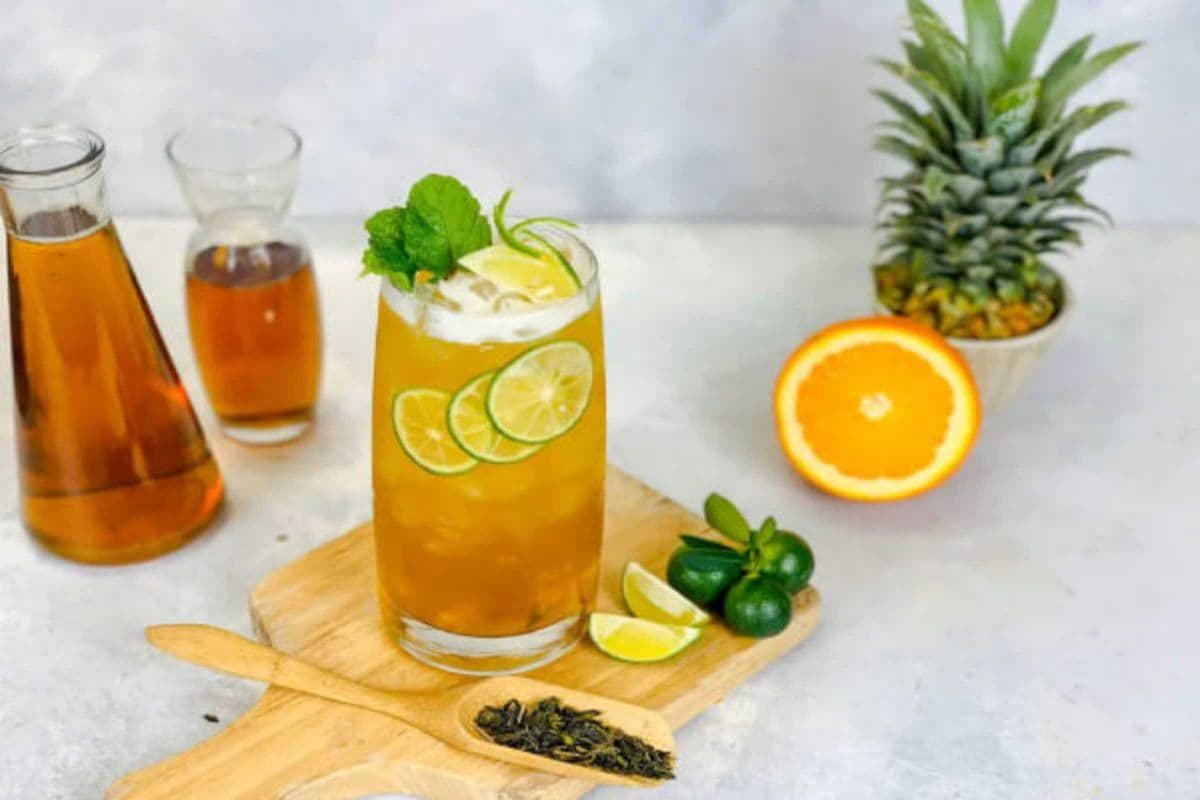 Mandarin-Kumquat Lemon Honey Green Tea
