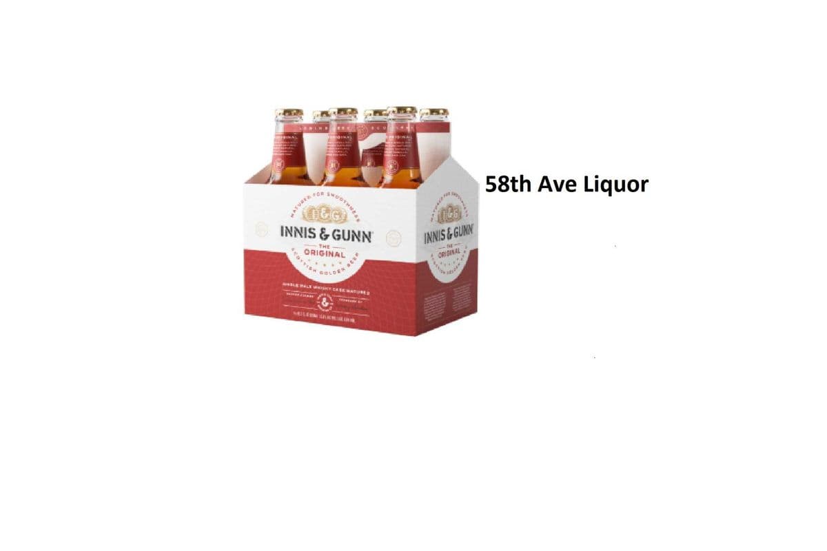 INNIS & GUNN THE ORIGINAL 6 BOTTLES (1 x 6x330ML)
