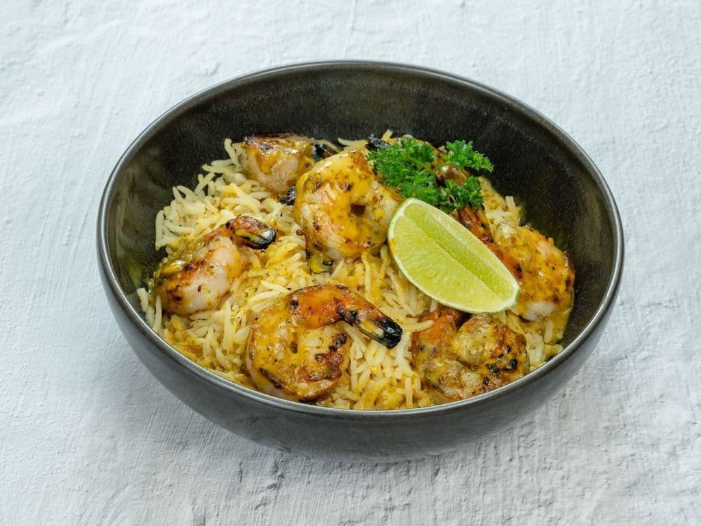 Prawns & Rice